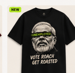 CJP Vote Roach Tee